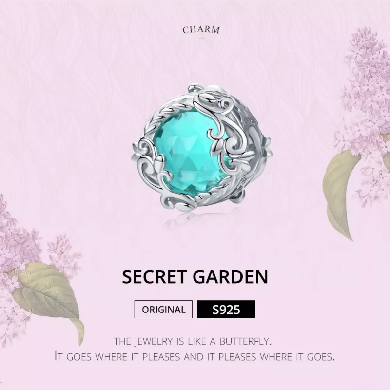 (resim) Pandora tarzı Gizli Bahçe Charm - BSC105 - Görüntüle 6