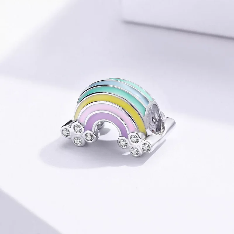 (resim) Pandora tarzı Gökkuşağı Charm - SCC1425 - Görüntüle 2