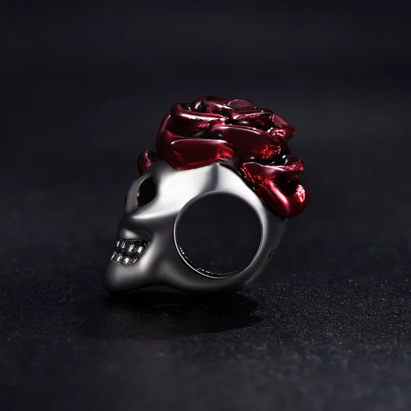 (resim) Pandora Tarzı Gül Kafatası Charm - SCC2403 - Görüntüle 3