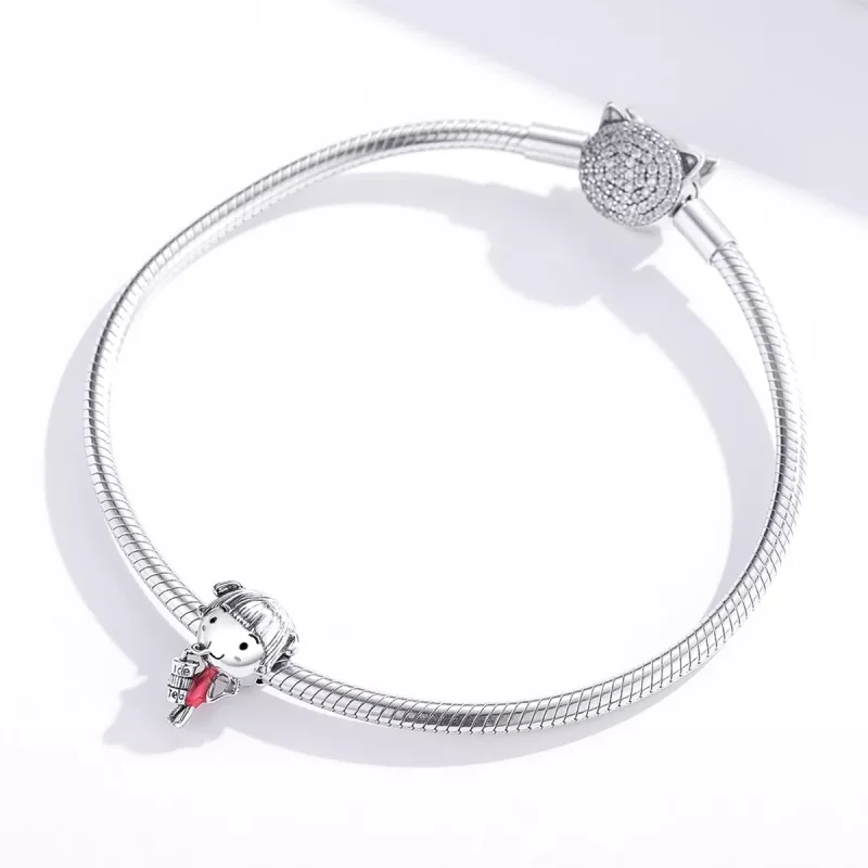 (resim) Pandora tarzı Günışığı Kız Charm - SCC1525 - Görüntüle 3