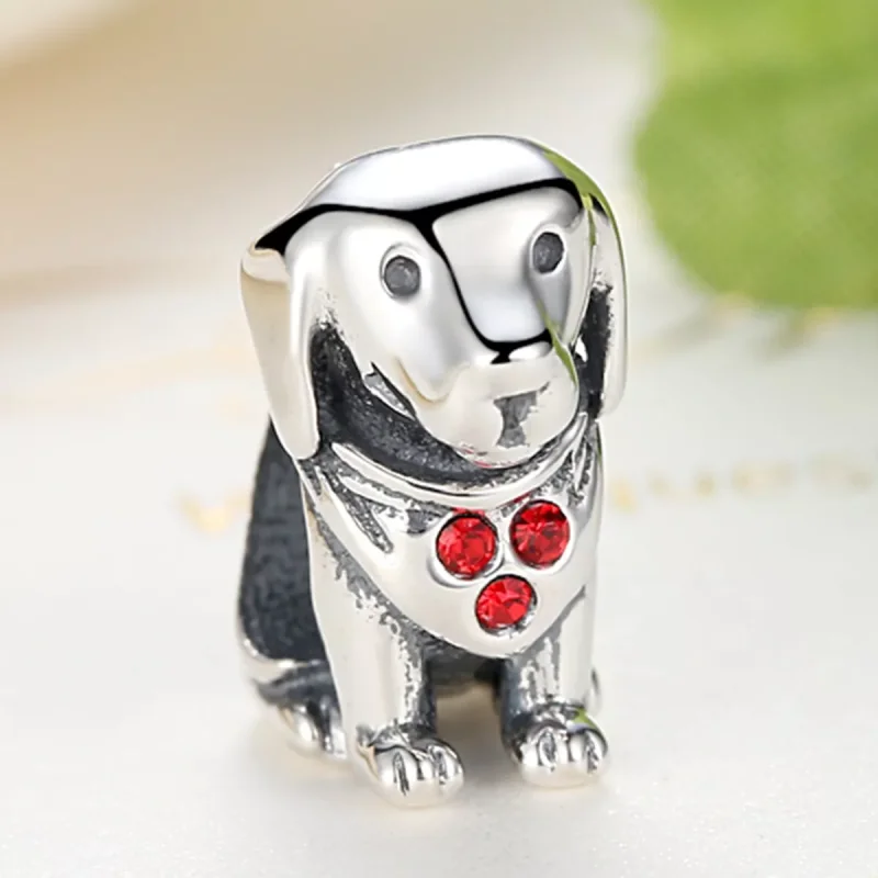 (resim) Pandora tarzı Golden Retriever Charm - SCC016 - Görüntüle 3