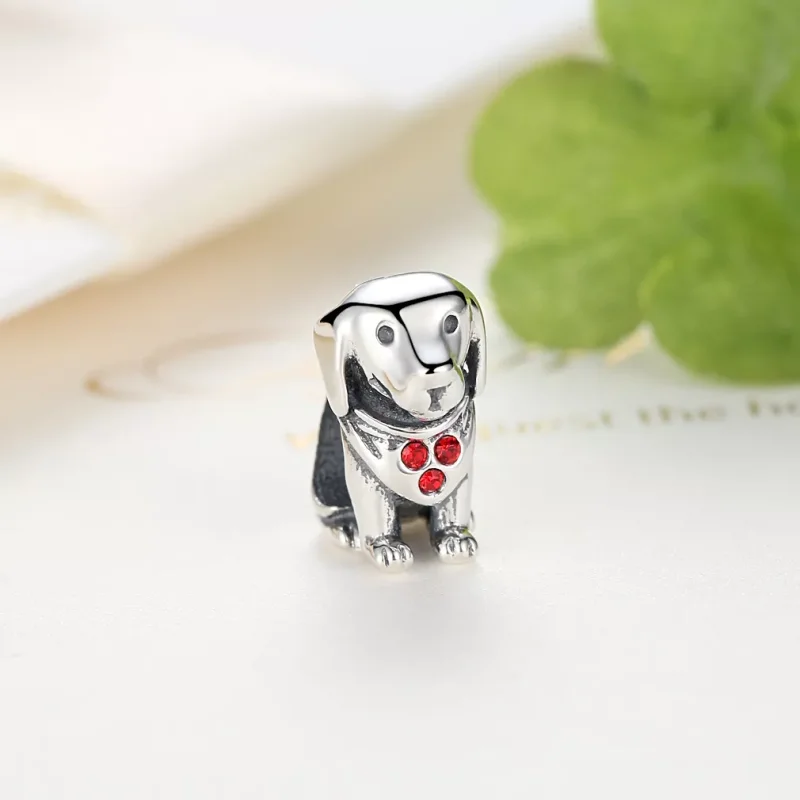 (resim) Pandora tarzı Golden Retriever Charm - SCC016 - Görüntüle 4
