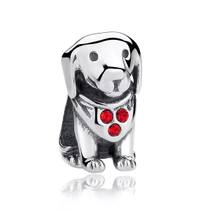 (resim) Pandora tarzı Golden Retriever Charm - SCC016