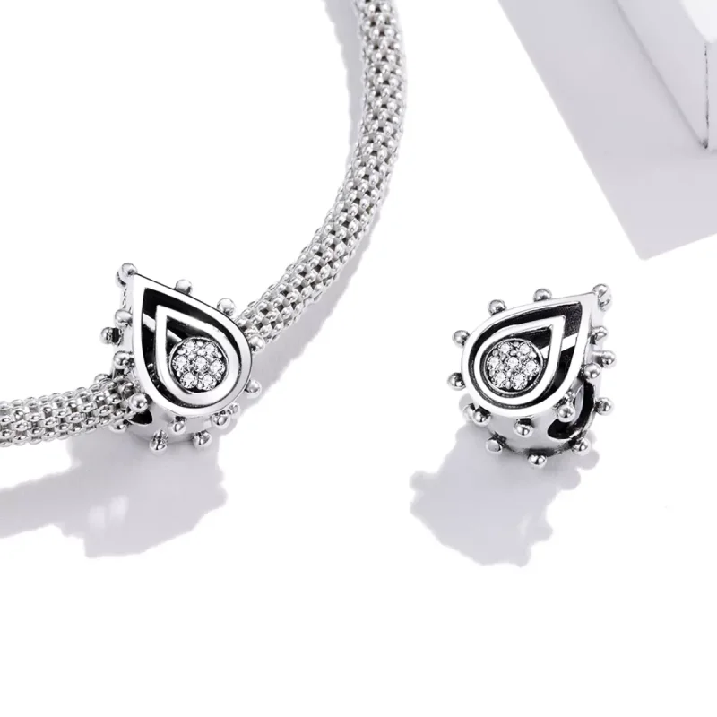 (resim) Pandora tarzı Gözyaşı Charm - SCC1723 - Görüntüle 4