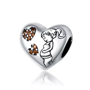 (resim) Pandora tarzı Hamile anne Charm - SCC1589