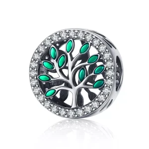 (resim) Pandora tarzı Hayat Ağacı Charm - SCC1095