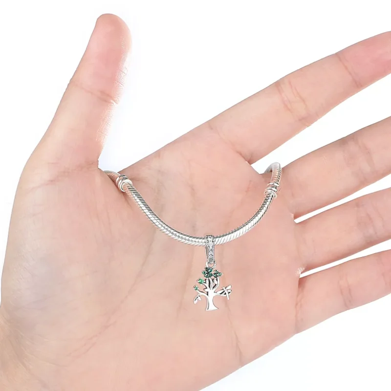 (resim) Pandora tarzı Hayat Ağacı Sallantılı Charm - SCC117 - Görüntüle 2