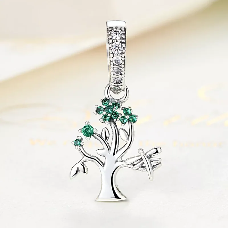 (resim) Pandora tarzı Hayat Ağacı Sallantılı Charm - SCC117 - Görüntüle 5