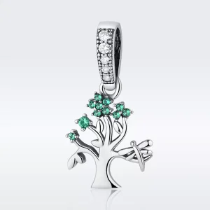 (resim) Pandora tarzı Hayat Ağacı Sallantılı Charm - SCC117