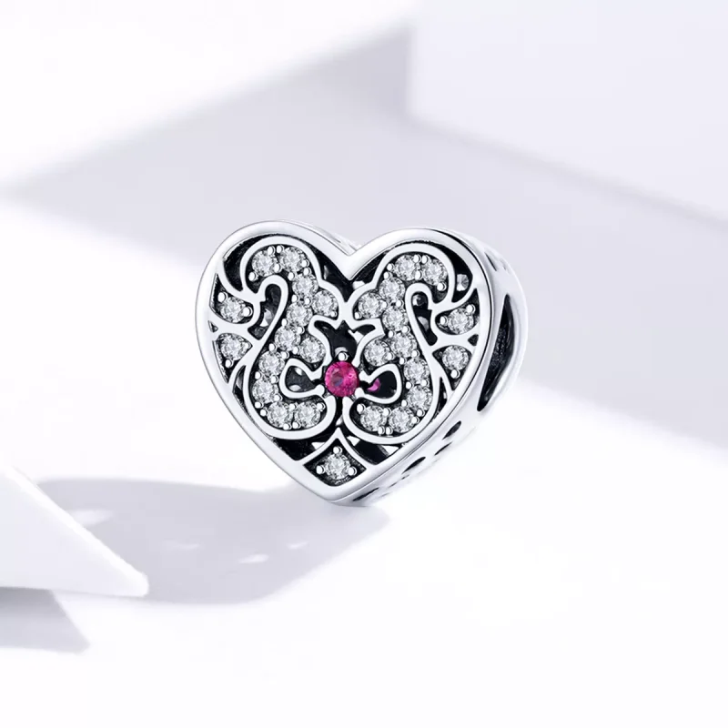 (resim) Pandora tarzı Her zaman kalbimde Charm - SCC1415 - Görüntüle 2