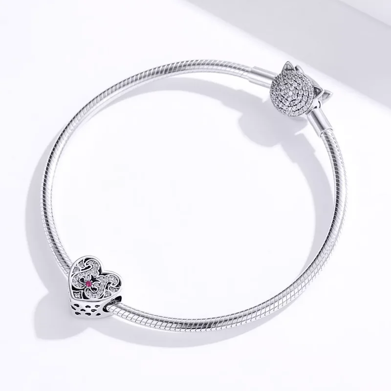 (resim) Pandora tarzı Her zaman kalbimde Charm - SCC1415 - Görüntüle 3
