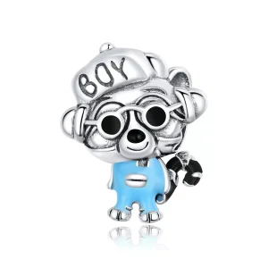 (resim) Pandora tarzı Hip Hop Rakun Charm - SCC1629