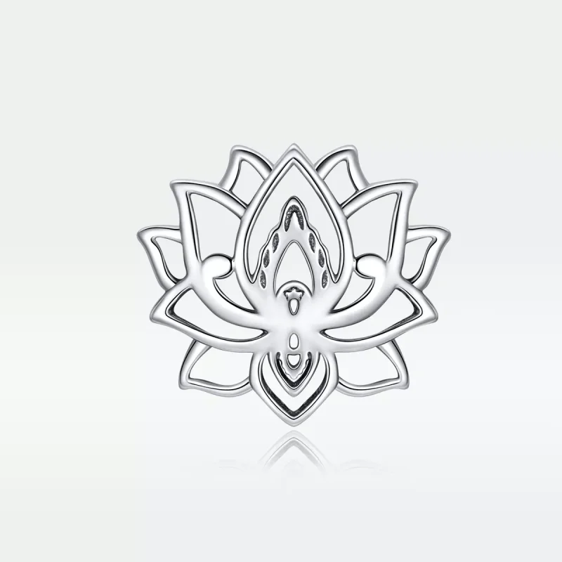 (resim) Pandora tarzı çiçek açan lotus Charm - SCC1724 - Görüntüle 5