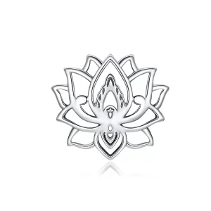 (resim) Pandora tarzı çiçek açan lotus Charm - SCC1724