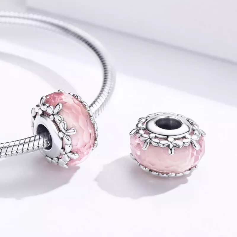 (resim) Pandora tarzı çiçek Charm - SCC1282 - Görüntüle 4