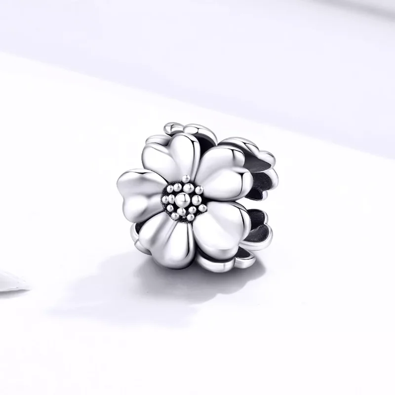 (resim) Pandora tarzı Üç Çiçek Charm - SCC1486 - Görüntüle 2