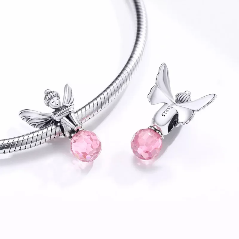 (resim) Pandora tarzı çiçek elf Charm - SCC1483 - Görüntüle 4