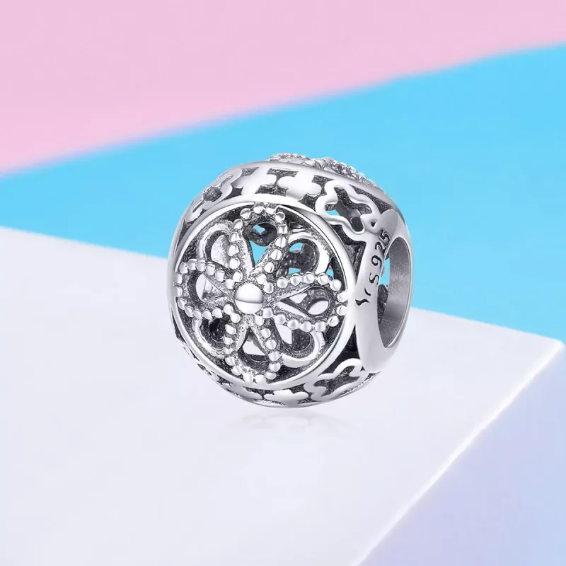 (resim) Pandora tarzı çiçekleri Charm - SCC899 - Görüntüle 2