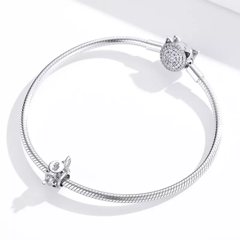 (resim) Pandora tarzı içi boş çaydanlık Charm - BSC274 - Görüntüle 3