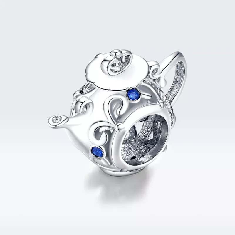 (resim) Pandora tarzı içi boş çaydanlık Charm - BSC274 - Görüntüle 5