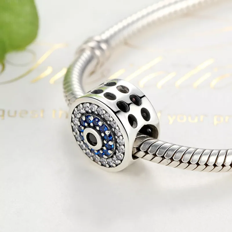 (resim) Pandora tarzı Işıltılı Göz Charm - SCC092 - Görüntüle 3