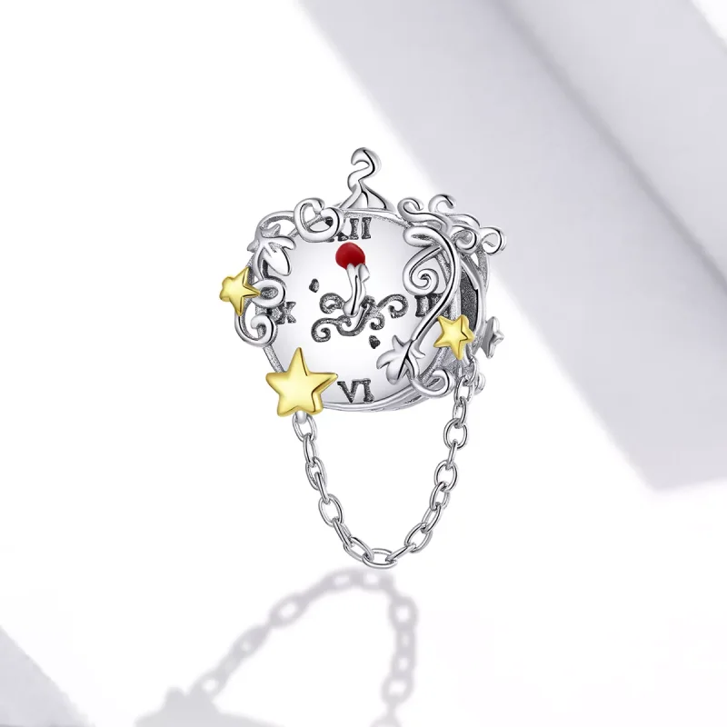 (resim) Pandora tarzı iki renkli İki Renkli Sihirli Saat Charm - BSC406 - Görüntüle 2