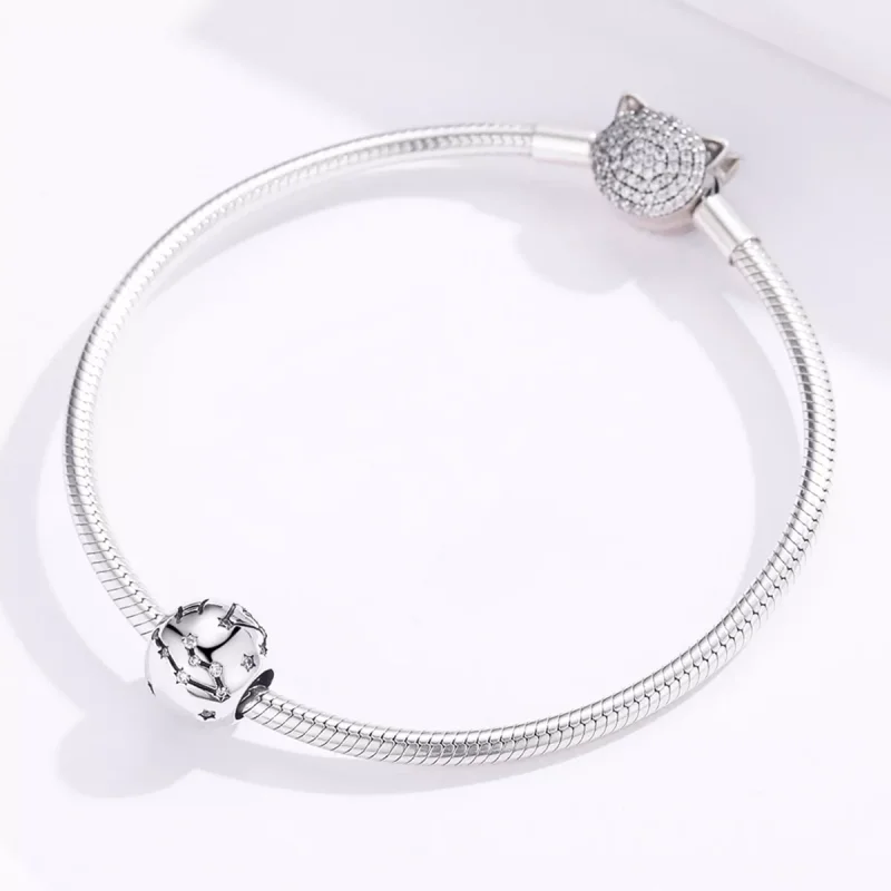 (resim) Pandora tarzı ikizler burcu Charm - SCC1218-3 - Görüntüle 3