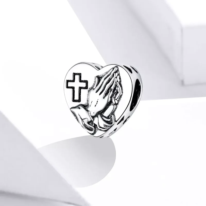 (resim) Pandora tarzı İnanç Charm - BSC317 - Görüntüle 2