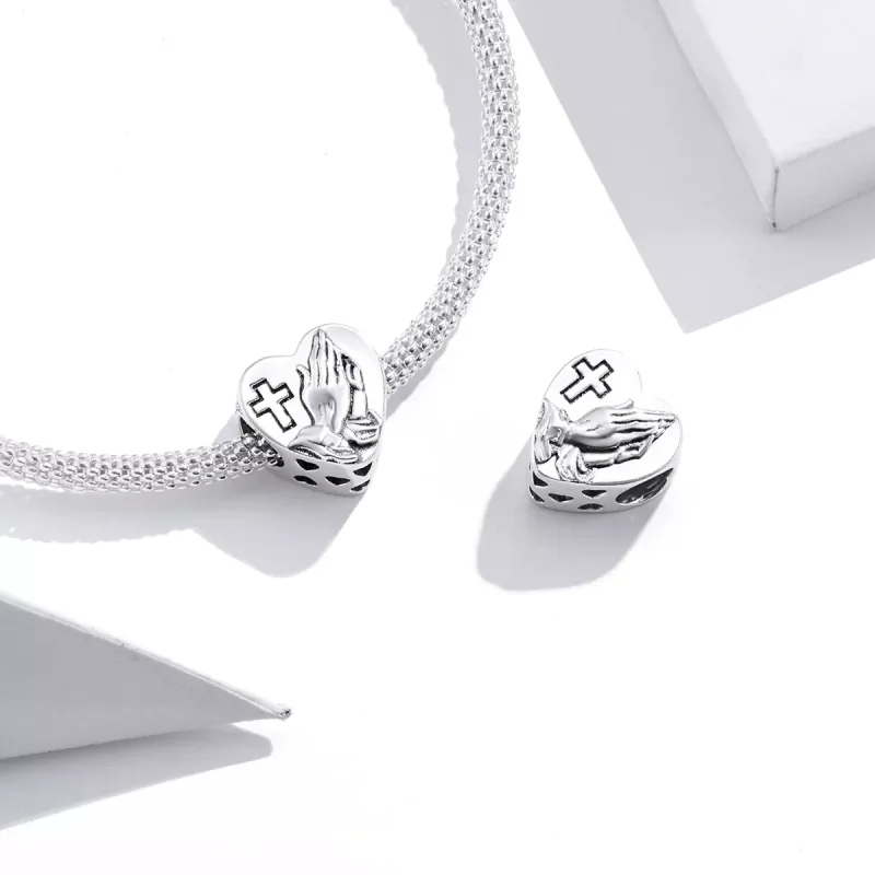 (resim) Pandora tarzı İnanç Charm - BSC317 - Görüntüle 3