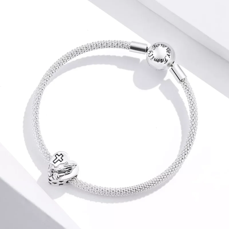 (resim) Pandora tarzı İnanç Charm - BSC317 - Görüntüle 4