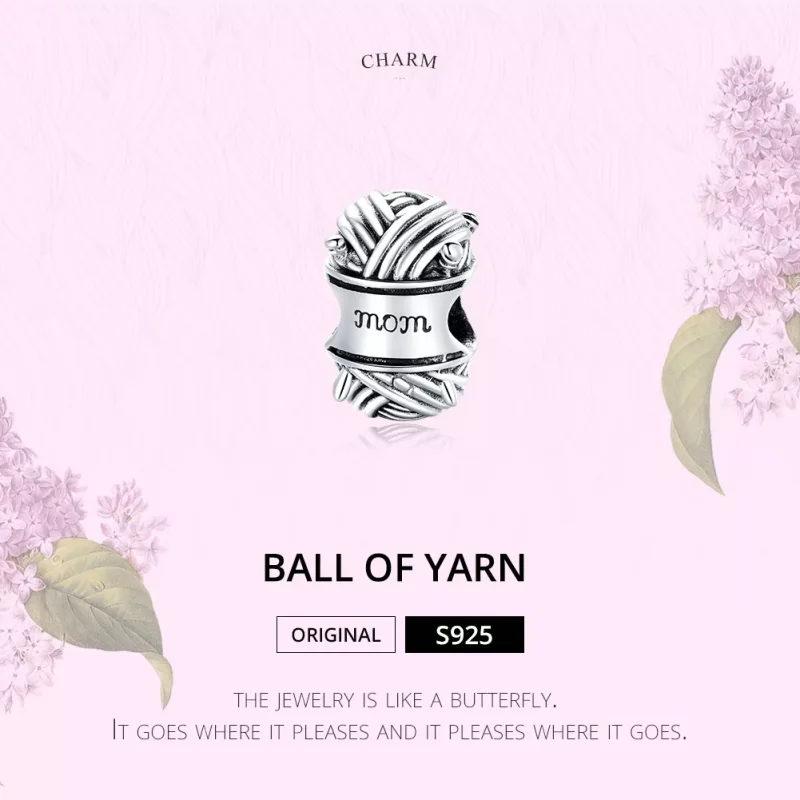 (resim) Pandora tarzı İplik yumağı Charm - SCC1654 - Görüntüle 6