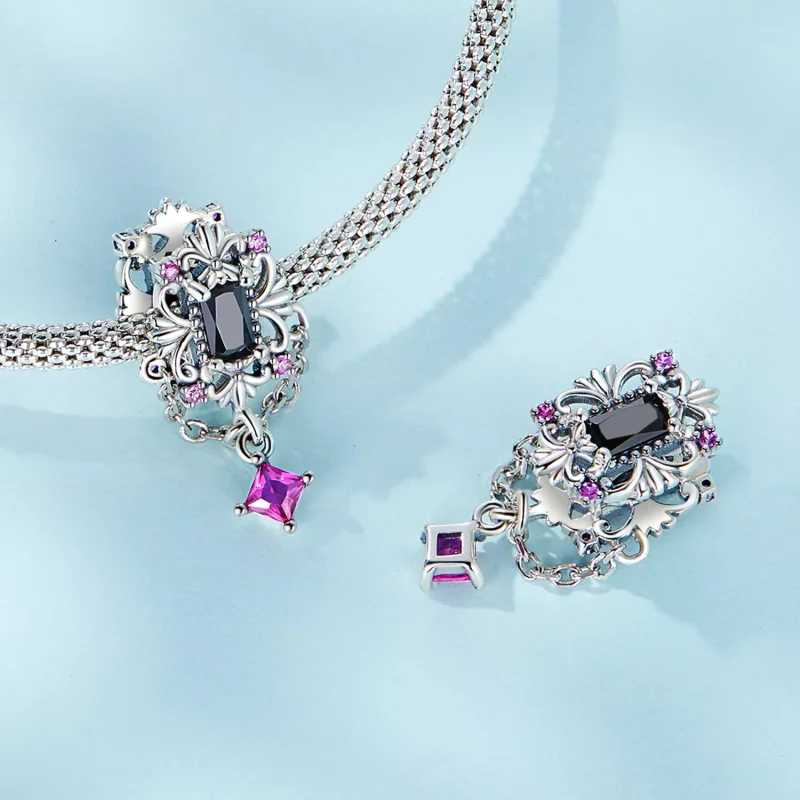 (resim) Pandora tarzı Iris Charm - SCC2379 - Görüntüle 4