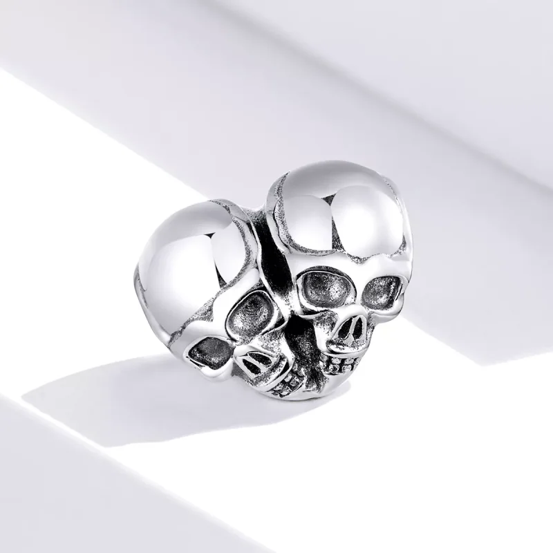 (resim) Pandora tarzı Kafatas -ları Charm - SCC1519 - Görüntüle 2