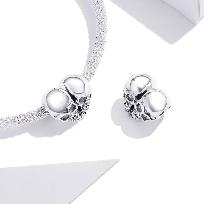 (resim) Pandora tarzı Kafatas -ları Charm - SCC1519 - Görüntüle 4