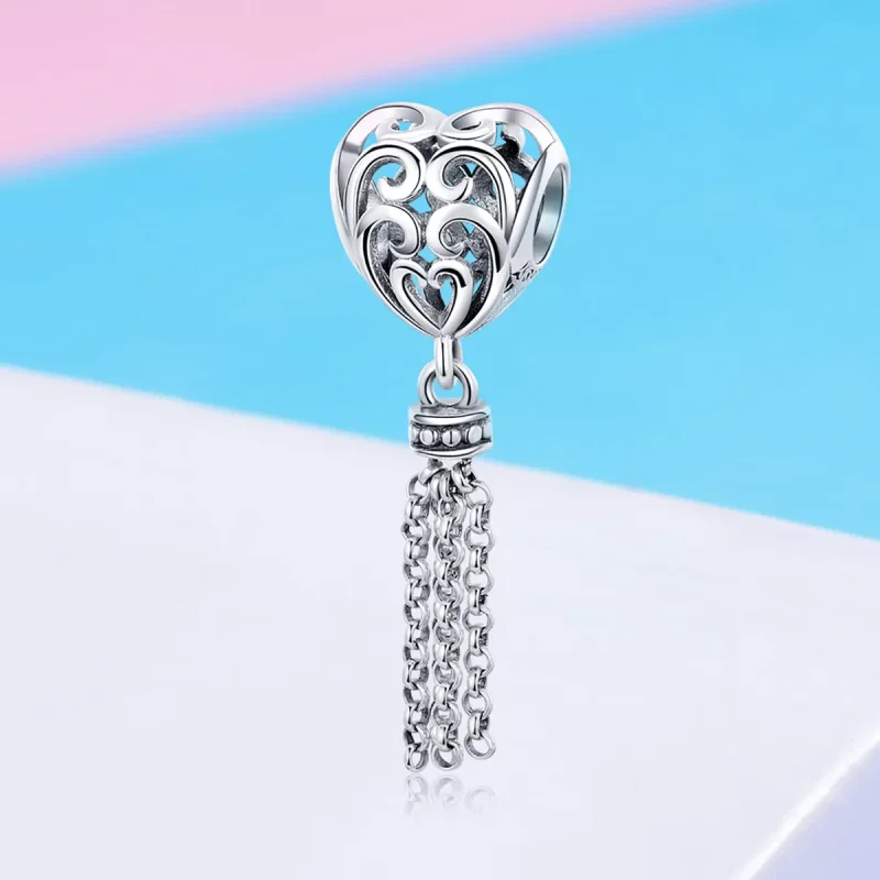 (resim) Pandora tarzı Kafes İşi Düş kapanı Charm - SCC722 - Görüntüle 4