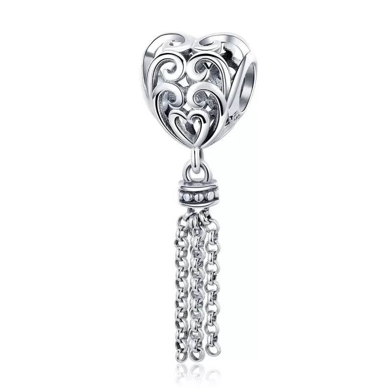 (resim) Pandora tarzı Kafes İşi Düş kapanı Charm - SCC722