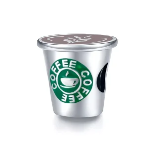 (resim) Pandora tarzı Kahve zamanı Charm - SCC1545