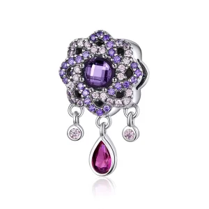 (resim) Pandora tarzı kalan çiçek Charm - SCC1075