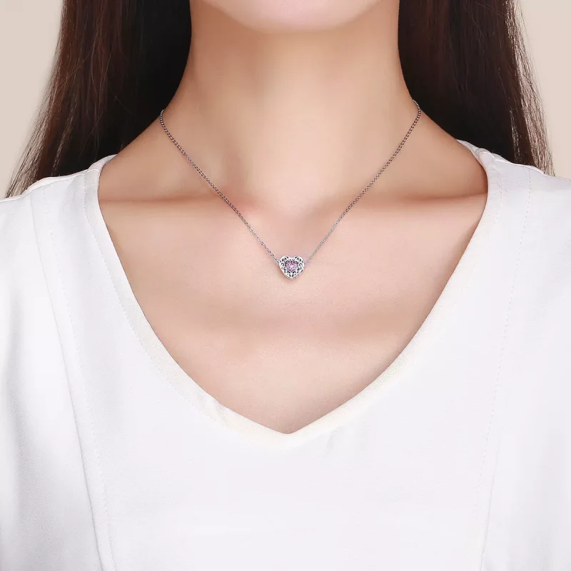 (resim) Pandora tarzı Kalp Charm - SCC1109 - Görüntüle 4