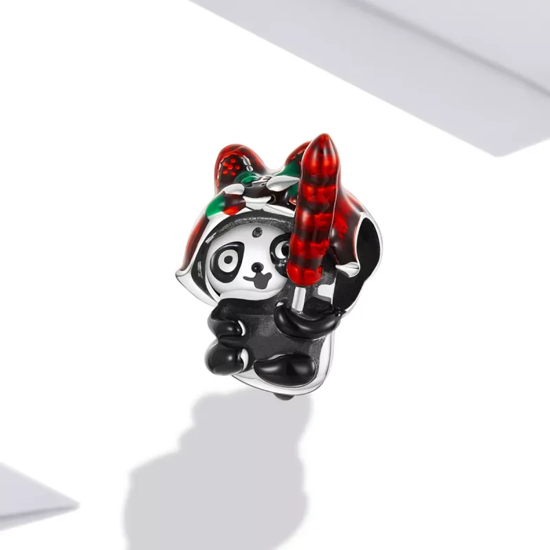 (resim) Pandora tarzı Kaplan Şapkalı Panda Charm - SCC2105 - Görüntüle 2