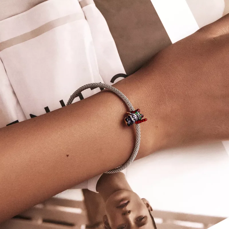 (resim) Pandora tarzı Kaplan Şapkalı Panda Charm - SCC2105 - Görüntüle 5