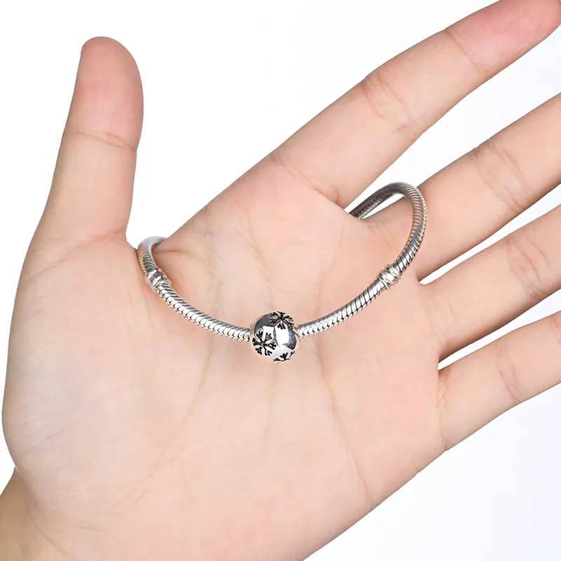 (resim) Pandora tarzı Kar tanesi Charm - SCC070 - Görüntüle 5