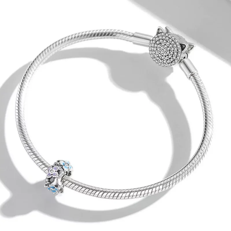 (resim) Pandora tarzı Kelebek Aşk Çiçeği Charm - SCC2063 - Görüntüle 3