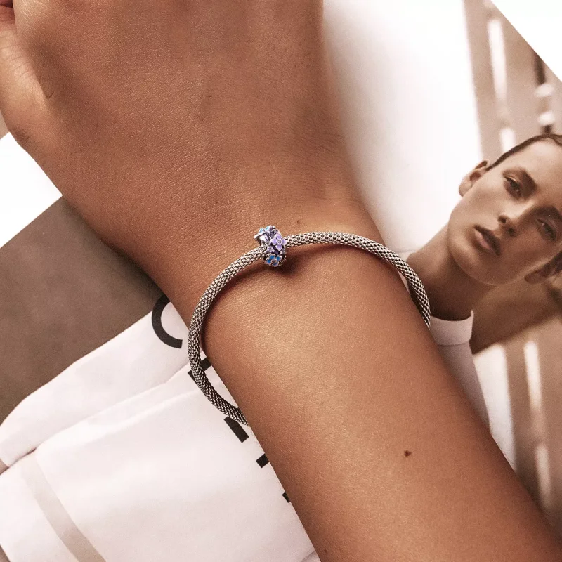 (resim) Pandora tarzı Kelebek Aşk Çiçeği Charm - SCC2063 - Görüntüle 5