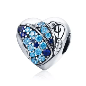 (resim) Pandora tarzı Kelebek Aşkı Charm - SCC653
