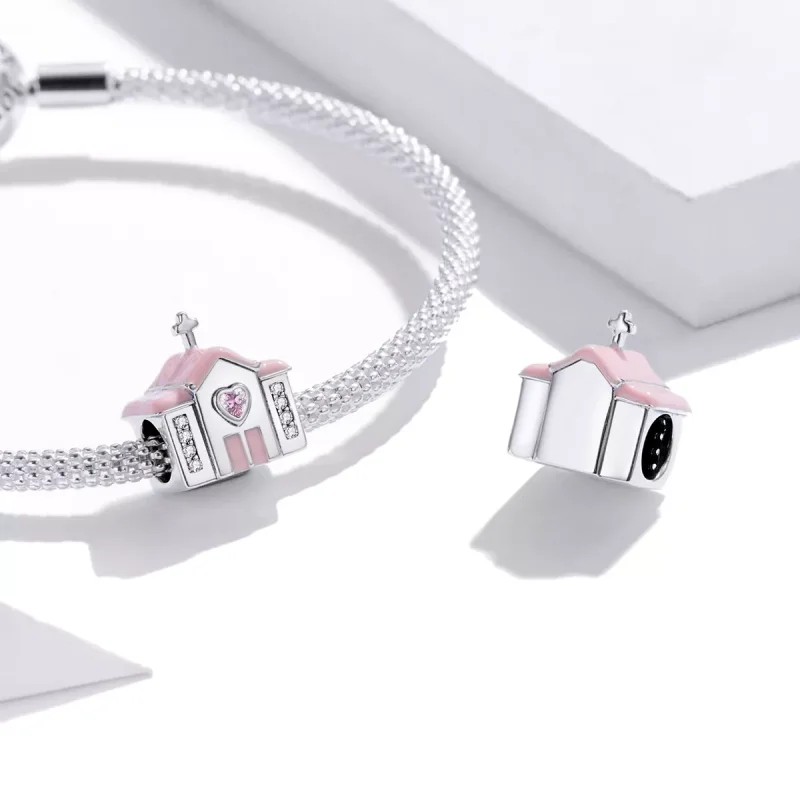(resim) Pandora tarzı Kilise Charm - SCC1810 - Görüntüle 4