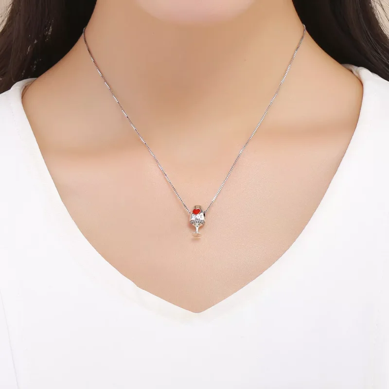 (resim) Pandora tarzı Kırmızı Şarap Kadehi Charm - SCC788 - Görüntüle 5