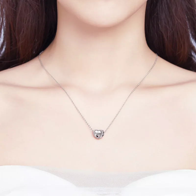 (resim) Pandora tarzı Kız kardeş Charm - SCC1141 - Görüntüle 3
