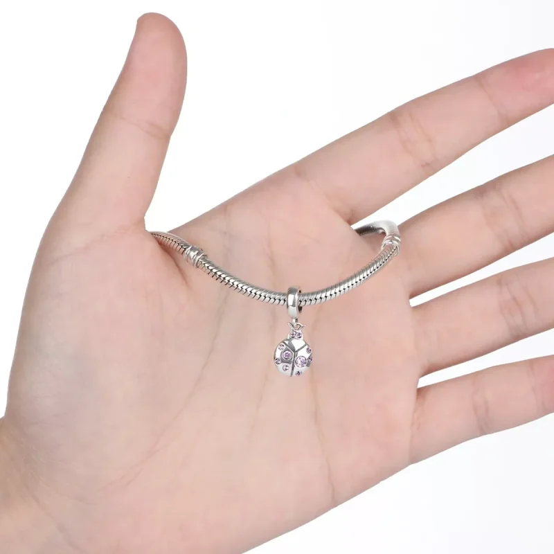 (resim) Pandora tarzı Küçük Böcek Sallantılı Charm - SCC023 - Görüntüle 4