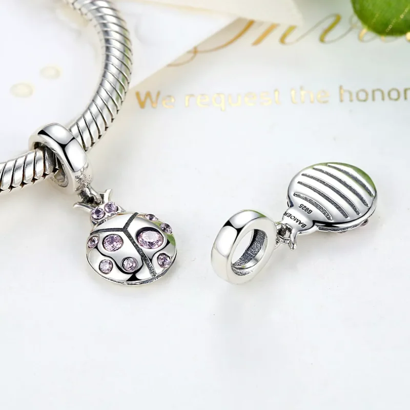 (resim) Pandora tarzı Küçük Böcek Sallantılı Charm - SCC023 - Görüntüle 5